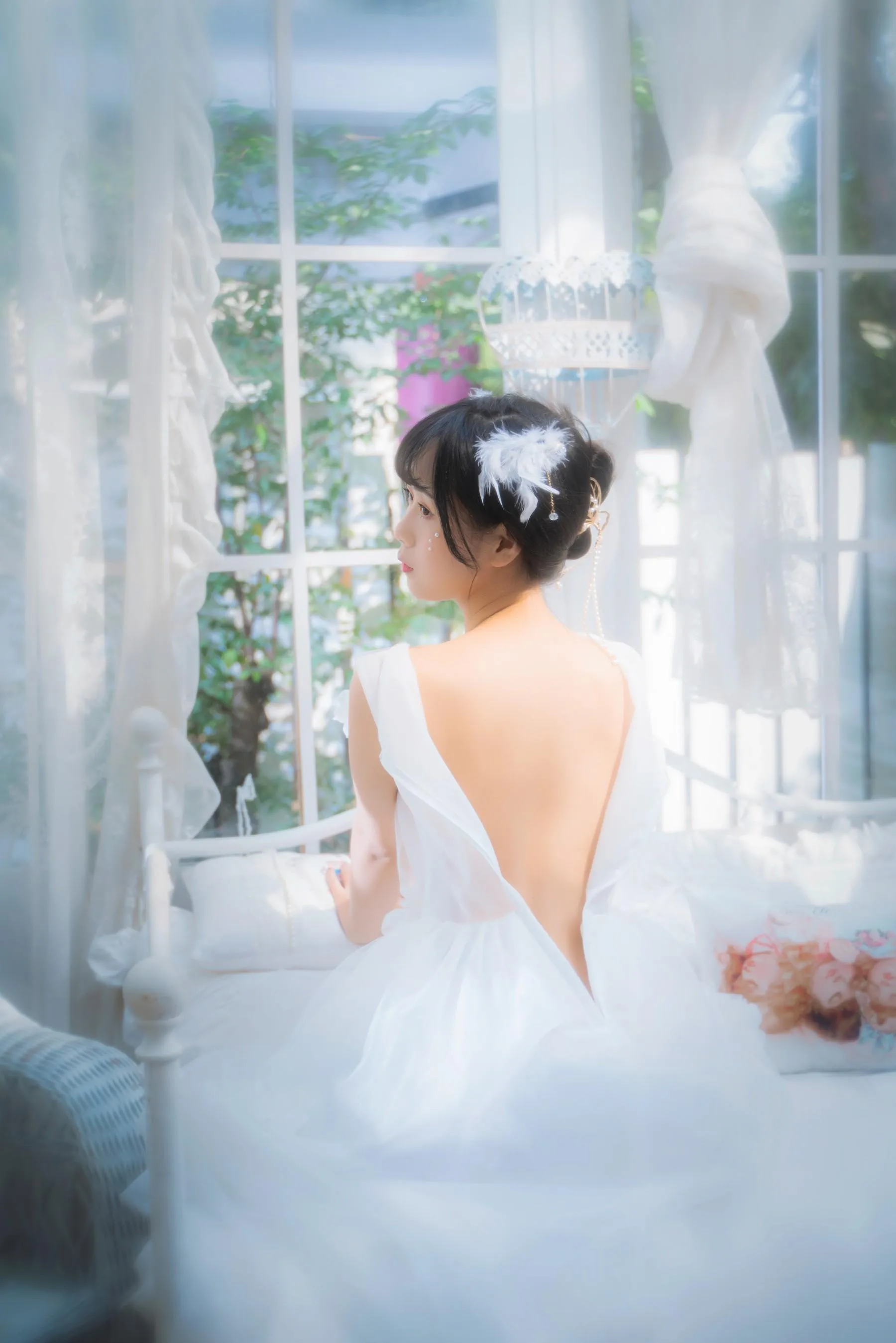 [艺图语] 2022.05.28 纯白花嫁 萌芽儿o0 [33P]插图2